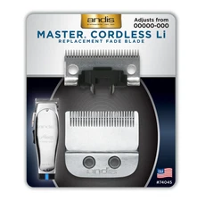 Andis Master Cordless Li Replacement fade Blade #74045