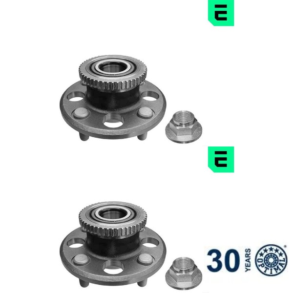 2X Radlagersatz Optimal 912193 2 Radlager Satz Links Rechts Hinterachse-image