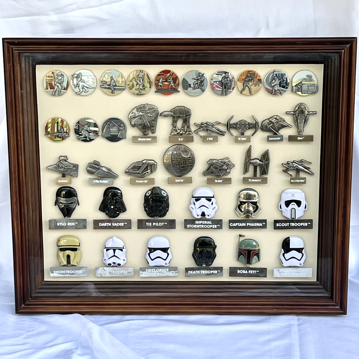 Disney Star Wars Pin Of The Month Sets, Planets, Vehicles, Helmets
