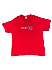 Vintage Washington D.C. Embroidered Souvenir T-Shirt Size XL