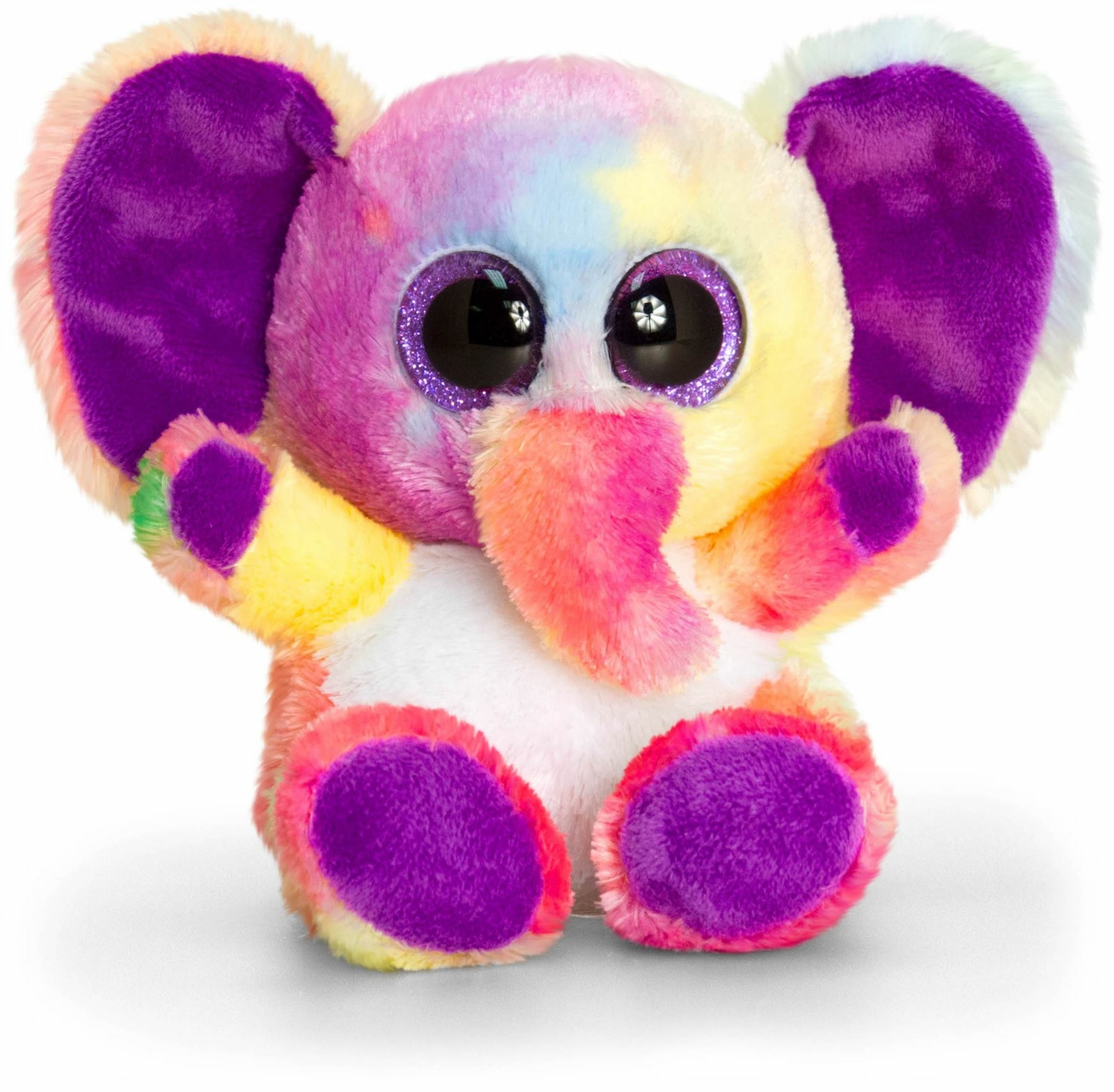 rainbow elephant stuffed animal