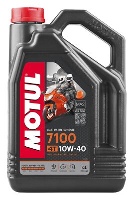 MOTUL 7100 10W-40 1L 3本セット　ひでとしさん専用 Motul 7100 4T 10W-40 Synthetic Oil 4 Liters (104092) | eBay