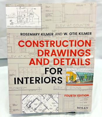 Construction Drawings and Details For Interiors (4th Edition)- Paperback *New