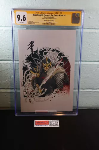 Black Knight Curse of the Ebony Blade #1 1:100 Peach Momoko Variant CGC 9.6 SS