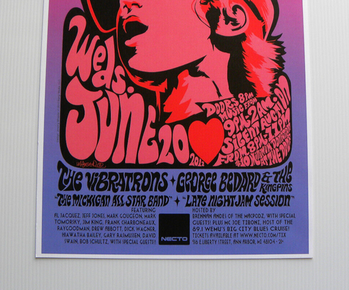 Die Ann Arbor Benefit für Scott Morgan R.E.S.P.E.C.T. Poster, 11" x 17" - Bild 3 von 11