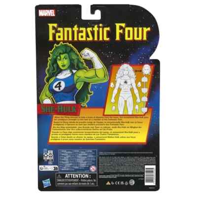 Hasbro Marvel Legends Fantastic Four Retro She-Hulk Action Figure