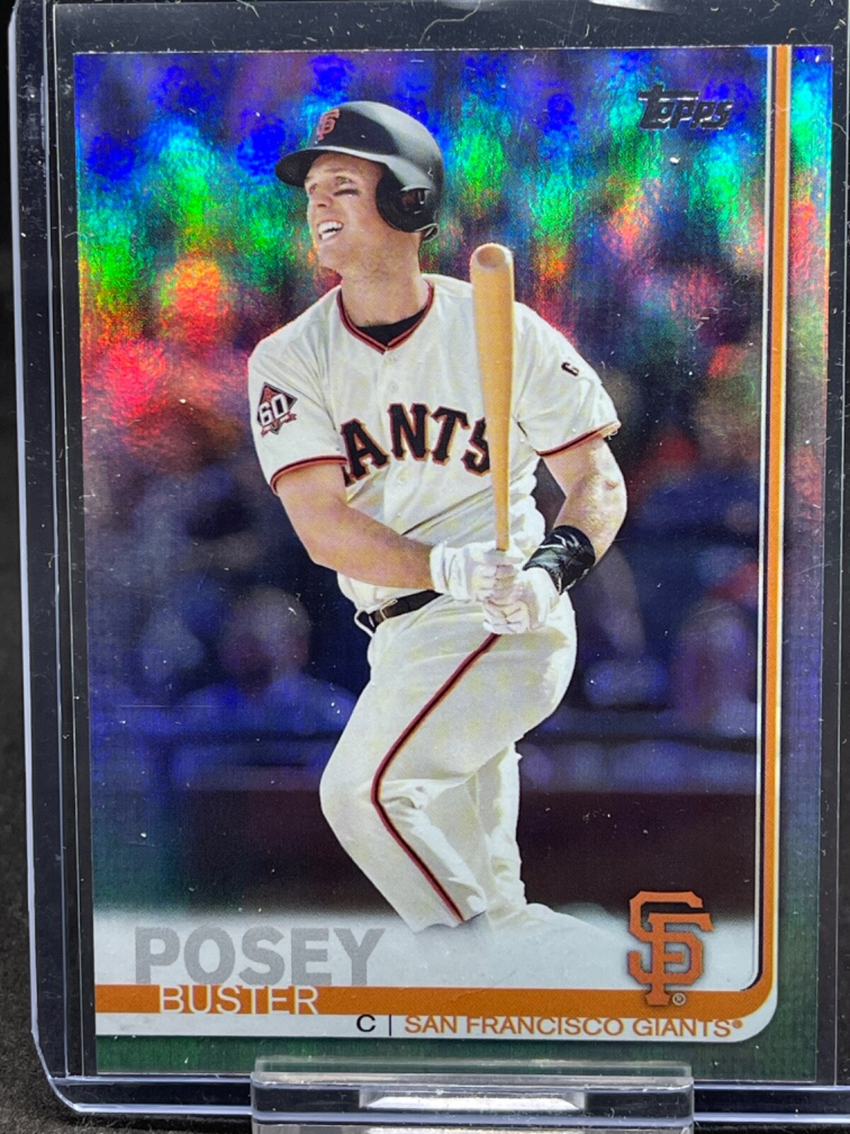2019 Topps Buster Posey  Rainbow Foil San Francisco Giants #157
