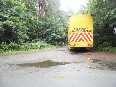 Foto 12x8 Einfahrt zur M25 auf der Denham Lane ich habe genau den Moment ausgewählt a c2014