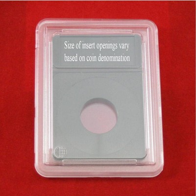 TEN PREMIER SLAB STYLE COIN HOLDER 18.8MM