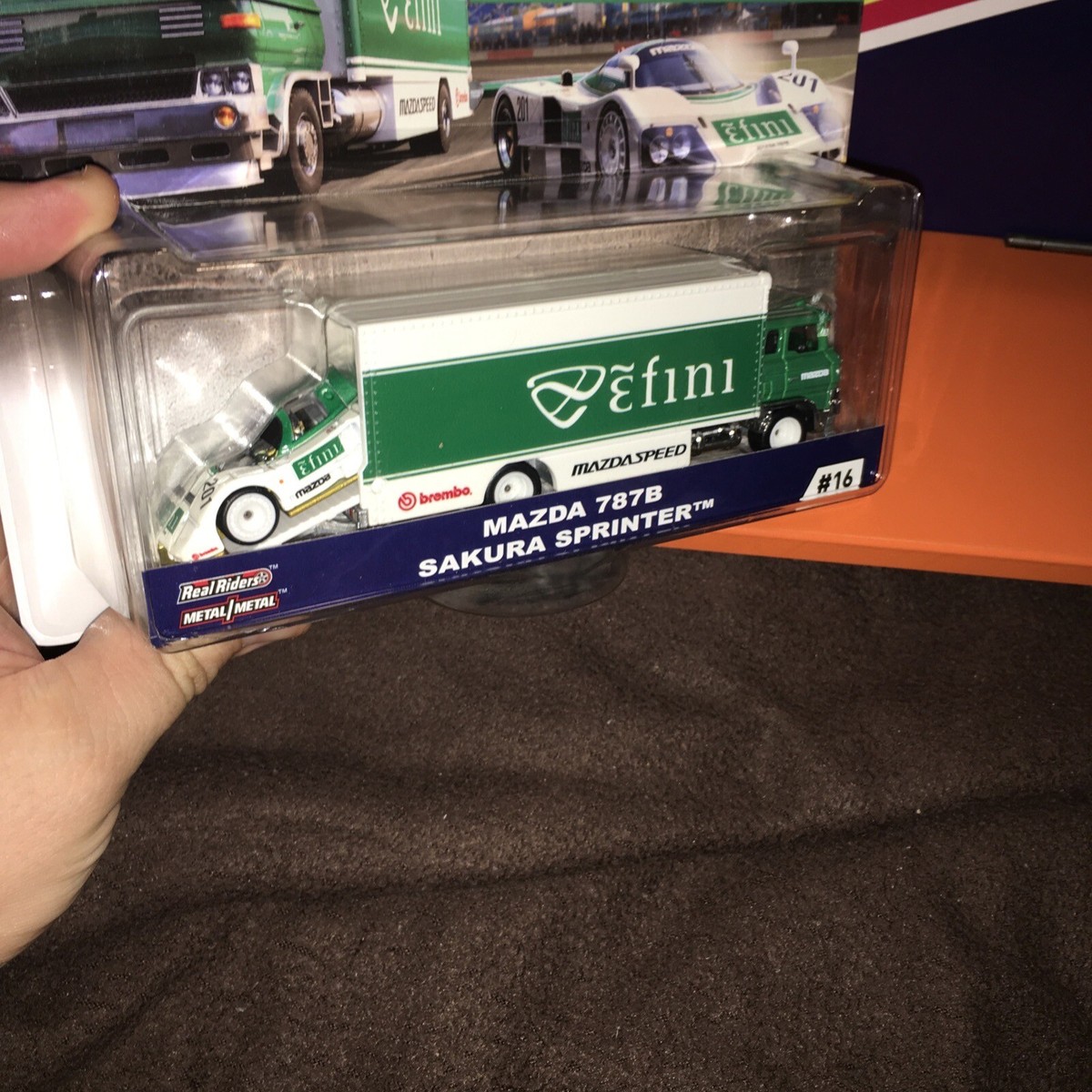 Hot Wheels Team Transport Car Culture Mazda 787B Sakura Sprinter