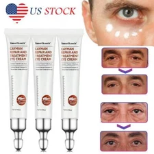 3x Eye Cream Instant Remove Eye Bags Dark Circles Anti Wrinkle Depuffing Firming