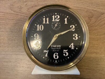Vintage Clock Equity Superbell Repeater Alarm funktioniert