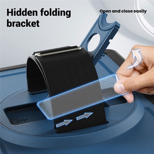Tablet Case Shockproof Rotating Stand Cover Strap For Samsung Galaxy Tab A9 A9+ - Picture 43 of 93