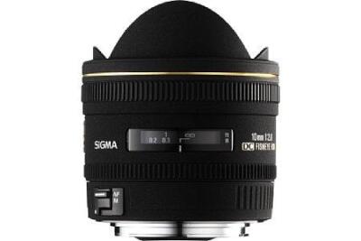 Sigma 10 mm 2.8 EX DC HSM Fisheye Canon EF