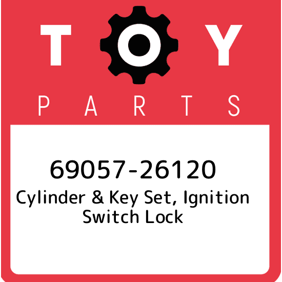 69057-26120 Toyota Cylinder & key set, ignition switch lock