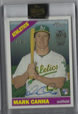 2021 Topps Archives Signature Series Mark Canha Auto /87 Autograph
