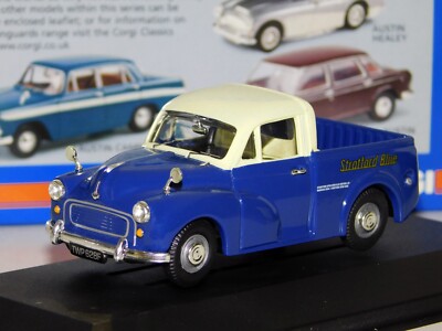 MORRIS 1000 PICK UP STRATFORD BLUE CORGI VANGUARDS VA08302 1:43