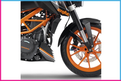PUIG FRONT FENDER EXTENSION KTM 125 