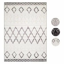 Moroccan Vintage Tribal Modern Contemporary Area Rug w/ Non-Slip Back Carpet