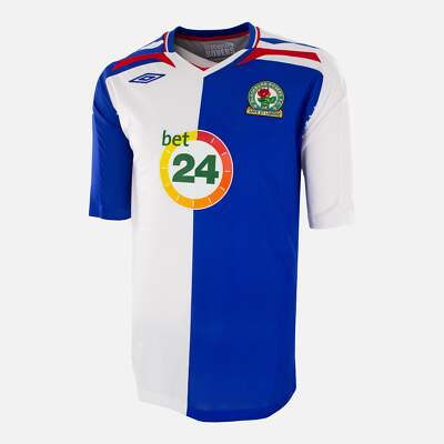 2007-08 Blackburn Rovers Home Shirt [New] XL | eBay UK