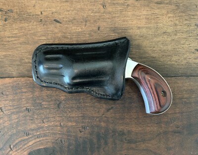 NAA 22 Mag Pocket Holster Black Leather 1 1/8 in Barrel | eBay
