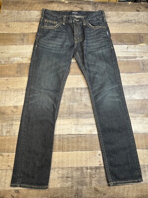 Silver Jeans Men 32x32 Blue Konrad Slim Straight Leg Dark Wash