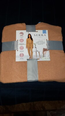 ALDI SERRA LOUNGEWEAR WOMEN LONG SLEEVE COZY LOUNGE ROMPER CARMEL COLOR,  SIZE LG | eBay