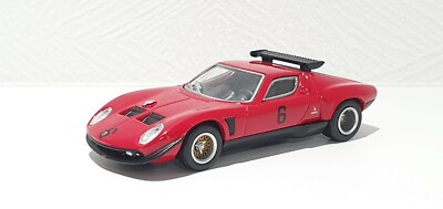 1/64 Kyosho CIRCUIT WOLF LAMBORGHINI MIURA JOTA SVR RED #6 diecast