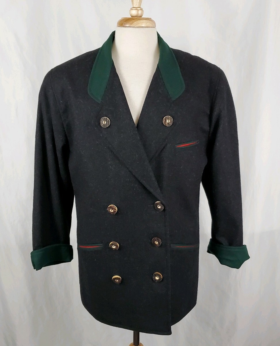 ジャケット・アウター BAVARIA LODEN\" wool long coat Vintage 1980s Bavarian Loden Wool Overcoat for Men - Classic