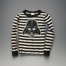 Hanna Andersson Star Wars Darth Vader PJs Top Shirt Only Boy 130 Sz 8