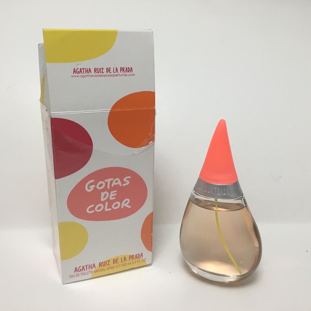 Agatha Ruiz De La Prada Gotas De Color Eau De Toilette Spray (Tester) By Agatha Ruiz De La Prada - 3.4 oz Agatha Ruiz De La Prada Gotas De Color Eau De Toilette Spray (Tester) By Agatha Ruiz De La Prada - 3.4 oz