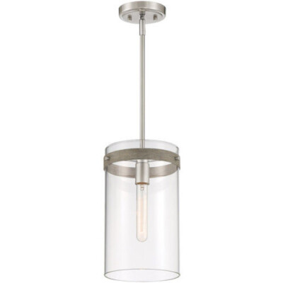 Designers Fountain  D227M-7P-BN  Reflecta 8'' Pendant - Brushed Nickel