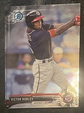 2017 Bowman Chrome Prospects Victor Robles Rookie Card #BCP-73