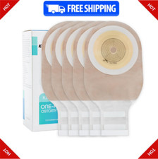 20 PCS Colostomy Bags, Ostomy Supplies,One Piece Drainable Ostomy Pouch for Ileo