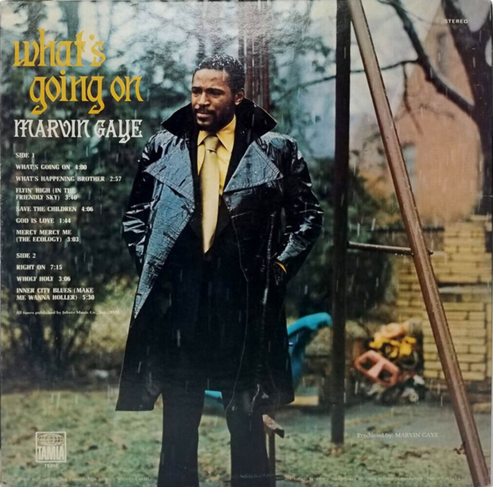 洋楽 MARVIN GAYE /WHAT'S GOING ON TAMLA TS310 MARVIN GAYE - WHAT'S GOING ON OOP REISSUE SEALED VINYL/LP