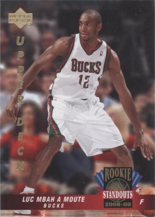 2008-09 Upper Deck Lineage - Luc Mbah a Moute #RS-18 - 1 of 2