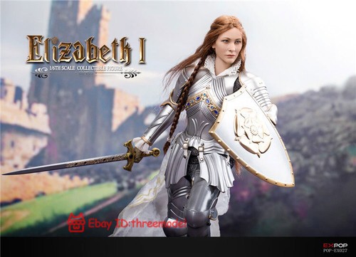 Figura de acción PVC versión POPTOYS EX-027 1/6 escala Elizabeth I DX en stock - Imagen 10 de 15