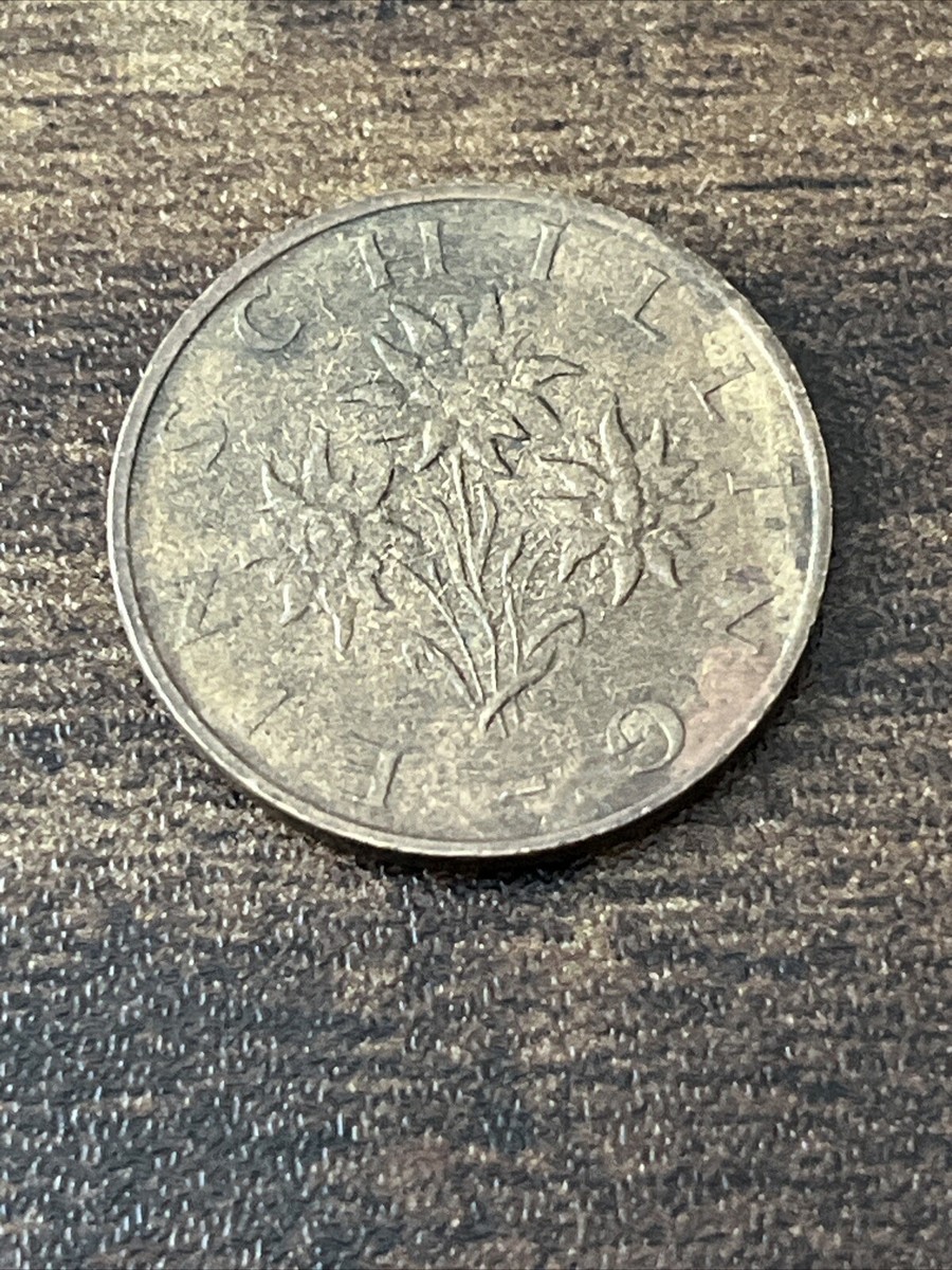1993 Austria 1 Schilling Edelweiss Flower Actual Coin TK5904* | eBay