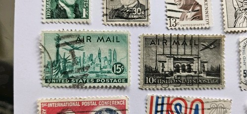 Briefmarken USA Mail/Präsidenten/alt/selten - Bild 15 von 16