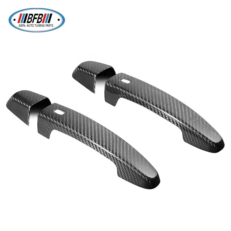 Carbon Fiber Door Handle Cover Add on Style for Chevrolet Camaro 2015+ - Image 4 of 4