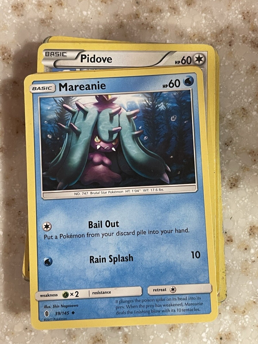 mareanie pokemon card - Sun & Moon - Lost Thunder - Weakness Psychic 2 Resistance None None Retreat Cost Mareanie Card Prices & Value