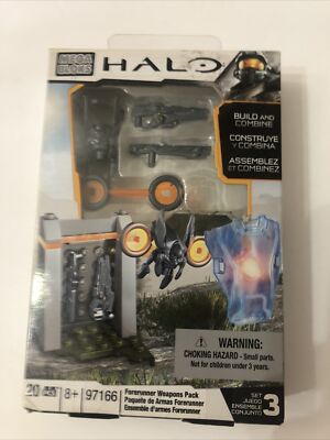 Mega Bloks Halo Forerunner Weapons Pack 97166 Master Chief