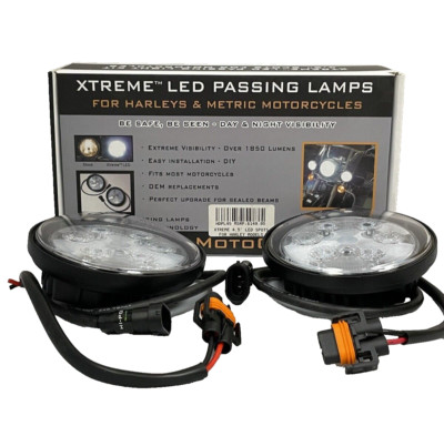 Harley Davidson [HDPL45] Passing/Spot Lamps Direct OEM Replacement 4.5'' Kit