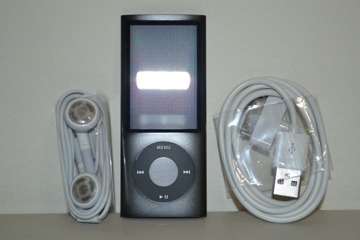 Apple iPod nano 5th Generation Black 16GB MC062LL/A Media