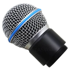 4pcs Wireless Mic Capsule Head For Shure System SM58 BETA58/58A PGX4 SLX4