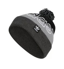 Adidas Originals Pom Beanie Hat 3.0 Grey Tones NWT One Size