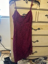Women's Guess Pink/ Red Sequin Dress Sz S New Without Tags