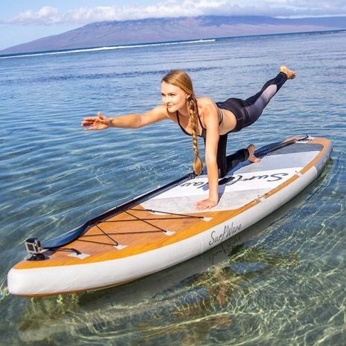 Inflatable Stand Up Paddle Board 11'x34"x6" With Accessories - Picture 4 of 18