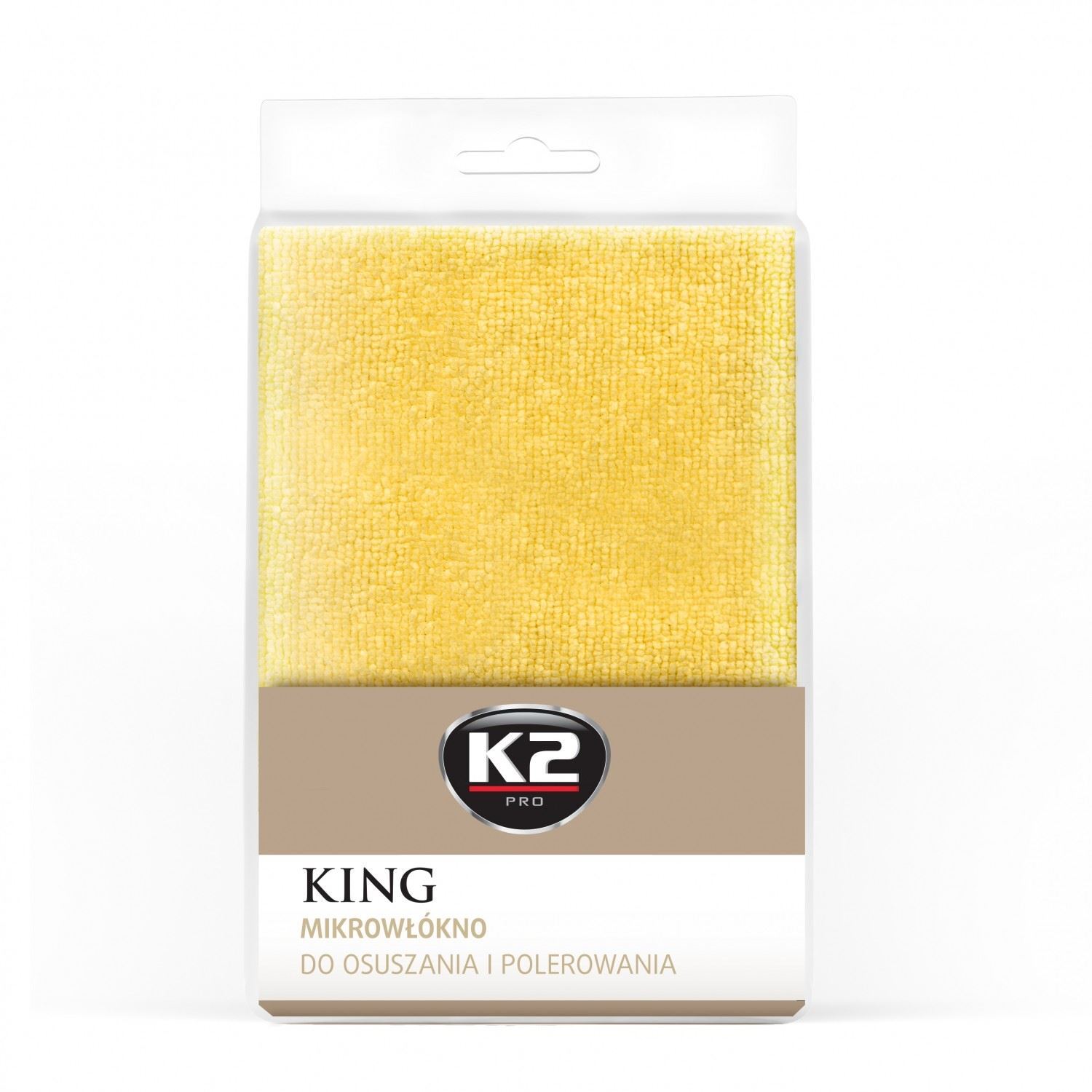 KING M434 Amarillo toalla de micro-fibra K2 40x60cm