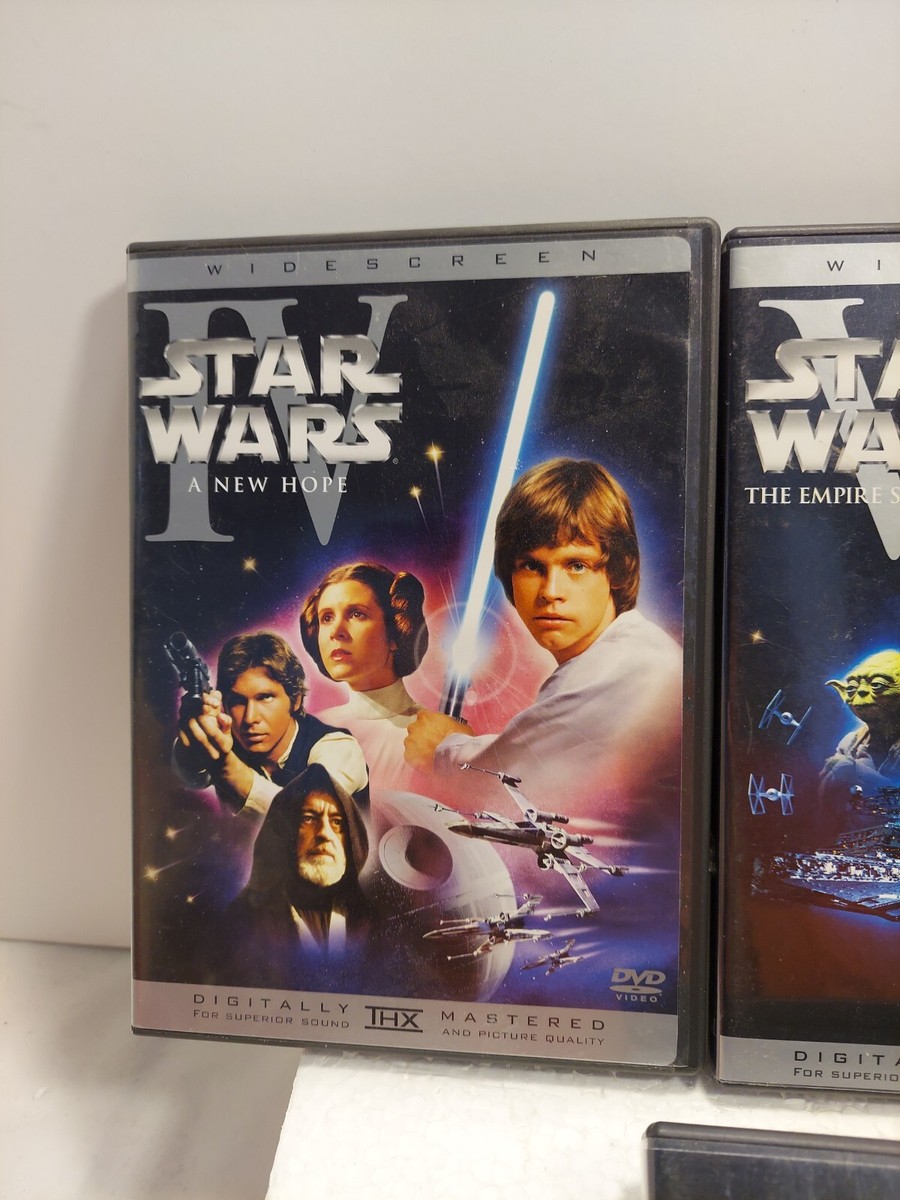 Star Wars Trilogy (DVD, 4-Disc Set, Widescreen Limited